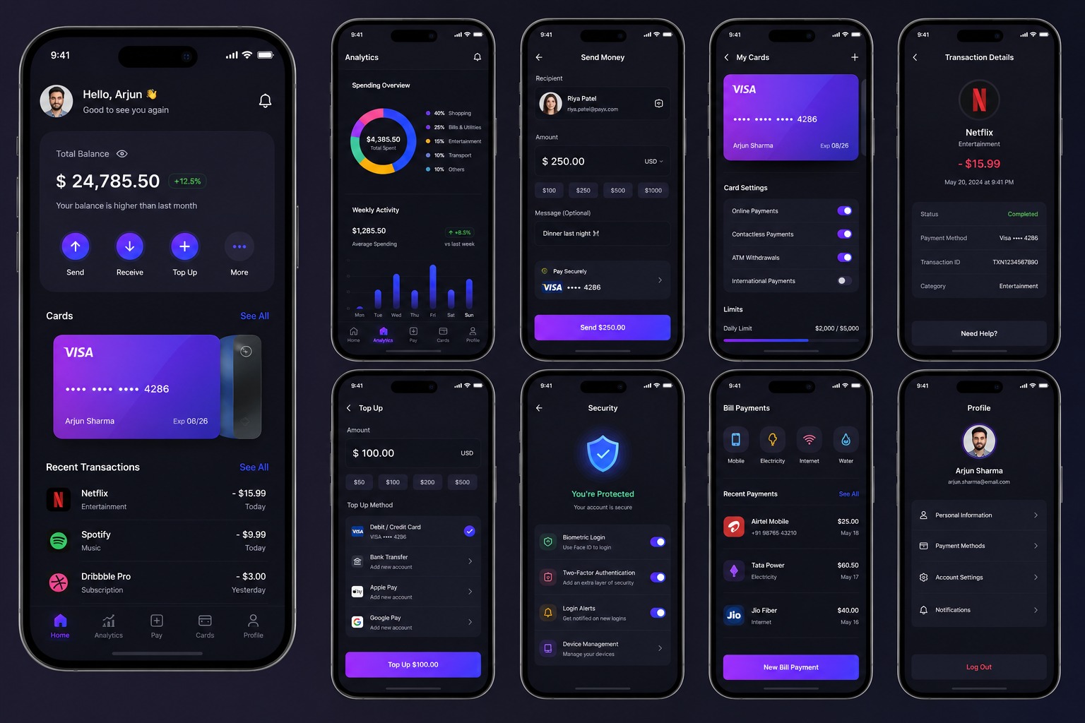 Fintech Mobile App